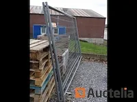 3 heras bouwhekken heras plakabeton - afbeelding 4 van  5