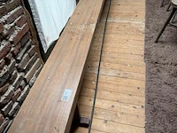 3 houten banken - afbeelding 1 van  3