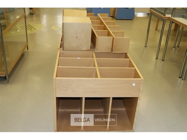 3 houten cd/dvd bakken - afbeelding 2 van  2