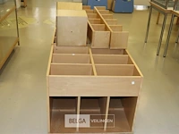 3 houten cd/dvd bakken - afbeelding 2 van  2