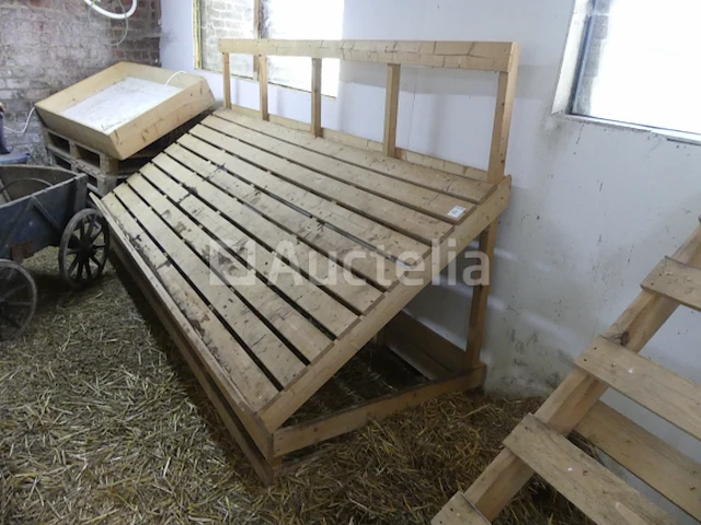 3 houten groentedisplays - afbeelding 1 van  5