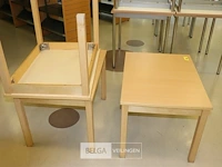 3 houten kindertafeltjes - afbeelding 2 van  2