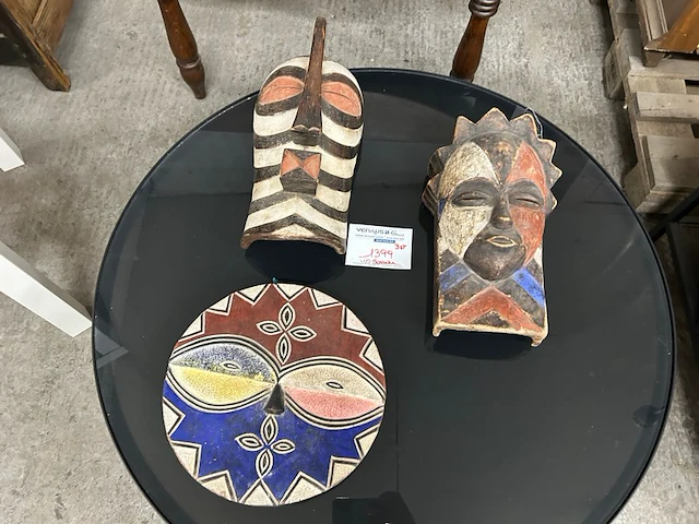3 houten kunstwerken - afbeelding 1 van  9