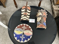 3 houten kunstwerken - afbeelding 1 van  9