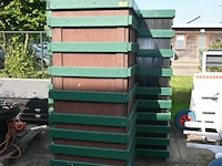 3 houten sierbloembakken - afbeelding 1 van  6