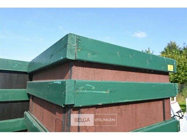 3 houten sierbloembakken - afbeelding 4 van  6