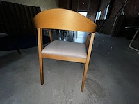 3 houten stoelen - afbeelding 4 van  5