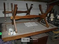 3 houten tafels - afbeelding 2 van  4