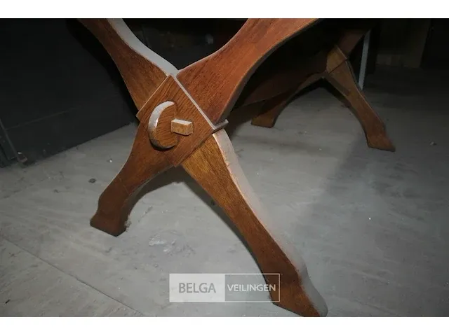 3 houten tafels - afbeelding 4 van  4