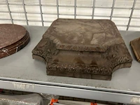 3 houten voetstukken - afbeelding 2 van  5