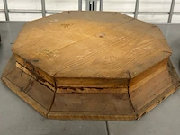 3 houten voetstukken - afbeelding 4 van  5