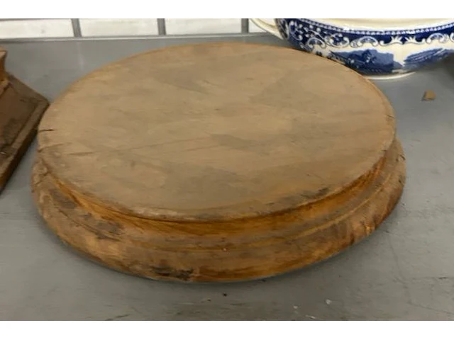 3 houten voetstukken - afbeelding 5 van  5
