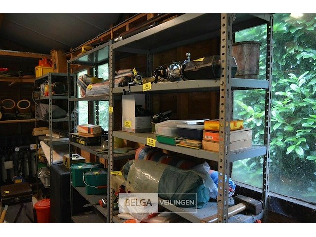 3 ijzeren rekken 200x100cm - afbeelding 2 van  3