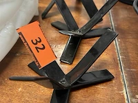 3 ijzeren staandertjes - afbeelding 2 van  2