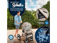 3-in-1 combinatie kinderwagen - beige/goud - afbeelding 3 van  8