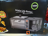 3-in-1 ontbijtmachine - afbeelding 1 van  5