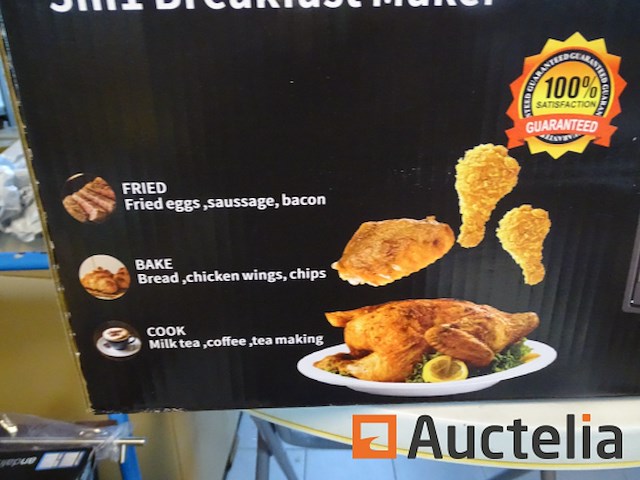 3-in-1 ontbijtmachine - afbeelding 2 van  5