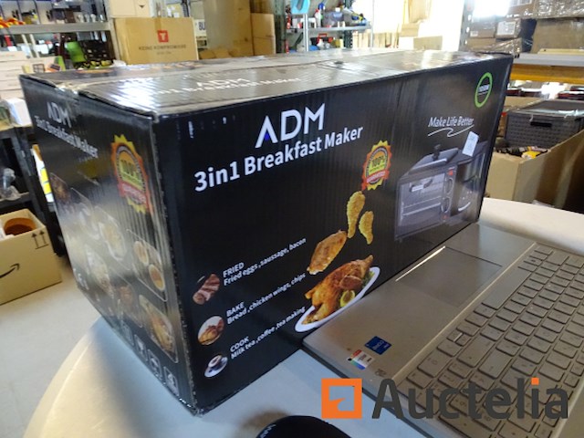 3-in-1 ontbijtmachine - afbeelding 5 van  5