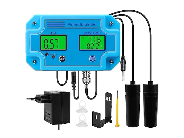 3-in-1 ph/ec/temp phmmeter drinkwatermeter - afbeelding 1 van  3