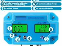 3-in-1 ph/ec/temp phmmeter drinkwatermeter - afbeelding 2 van  3