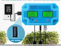 3-in-1 ph/ec/temp phmmeter drinkwatermeter - afbeelding 3 van  3