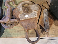 3 industriele katrollen - afbeelding 1 van  1