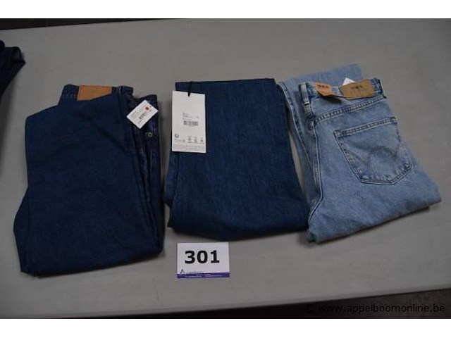 3 jeansbroeken diverse maten - afbeelding 1 van  4