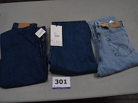 3 jeansbroeken diverse maten - afbeelding 1 van  4