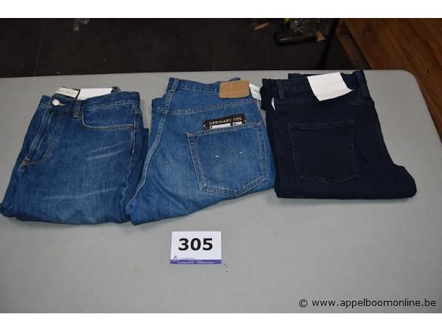 3 jeansbroeken diverse maten - afbeelding 1 van  4