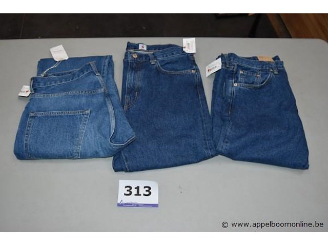 3 jeansbroeken diverse maten - afbeelding 1 van  4