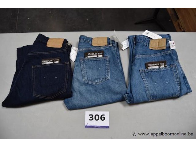 3 jeansbroeken maat 26 - afbeelding 1 van  4