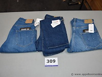 3 jeansbroeken maat 28 - afbeelding 1 van  4