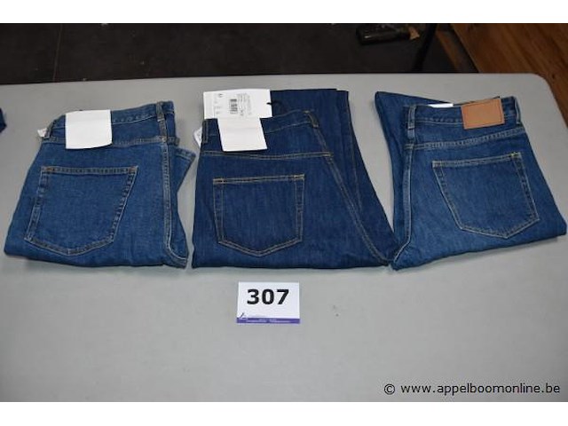 3 jeansbroeken maat 33-32 - afbeelding 1 van  4