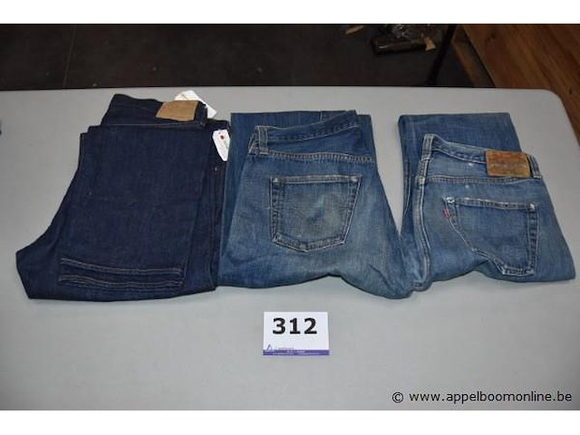 3 jeansbroeken maat 36 - afbeelding 1 van  4