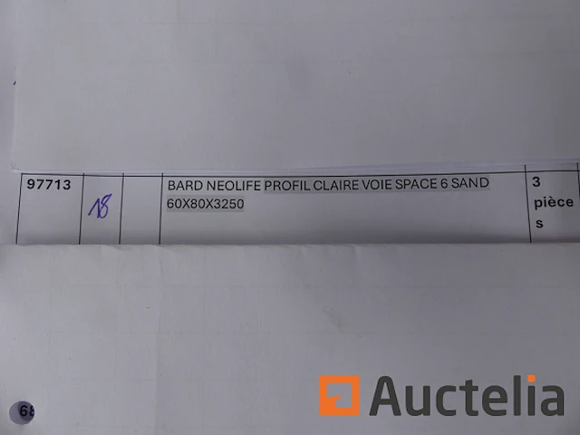 3 kanaalprofielen voor neolife space 6 sand composiet bekleding - afbeelding 2 van  4