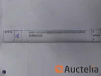 3 kanaalprofielen voor neolife space 6 sand composiet bekleding - afbeelding 2 van  4