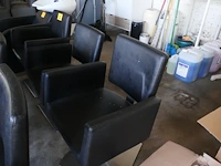 3 kappersstoelen - afbeelding 2 van  4