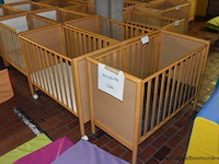 3 kinderbedjes afm 107x56x85cm - afbeelding 1 van  1