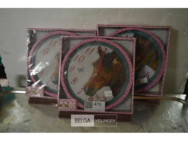 3 klokken paard - afbeelding 1 van  2