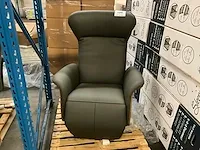 3 kunstlederen relax fauteuil sws destiny, kleur: grijs - afbeelding 2 van  8