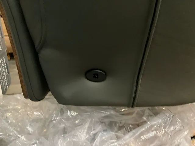 3 kunstlederen relax fauteuil sws destiny, kleur: grijs - afbeelding 5 van  8