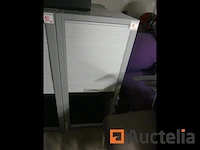 3 lage kasten archiefkast met grijze luiken