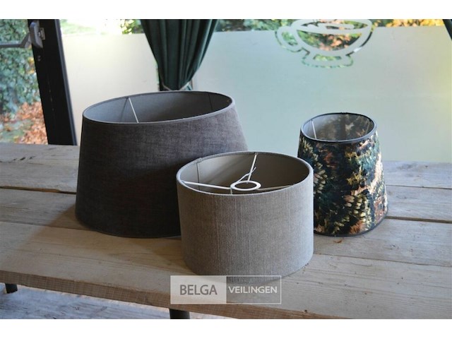 3 lampenkappen - afbeelding 1 van  4