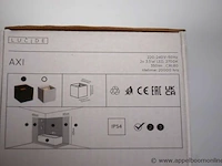 3 led badkamerwandspots lucide axi ip54 - afbeelding 2 van  2