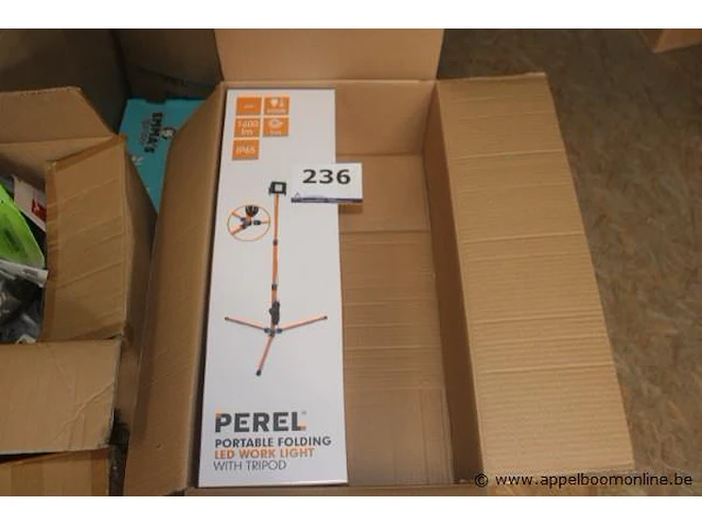 3 led lampen op staander perel - afbeelding 1 van  2