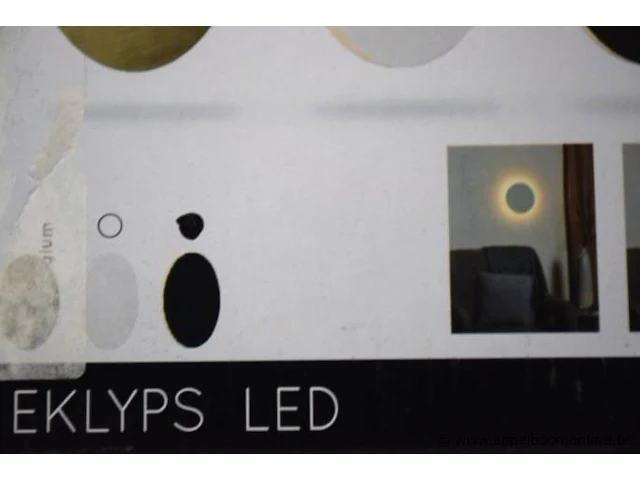 3 led wandverlichting lucide eklyps - afbeelding 3 van  3