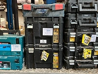 3 lege koffers bosch, dewalt - afbeelding 1 van  2