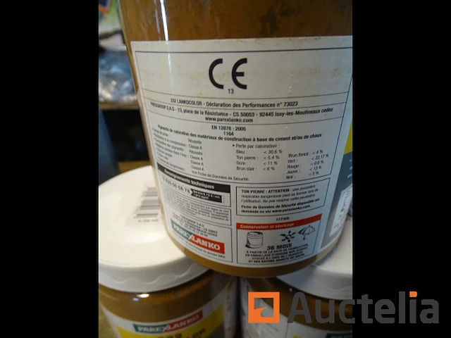 3 lichtbruine kleurstoffen voor mortel en cement parexlanko 332 - afbeelding 4 van  5