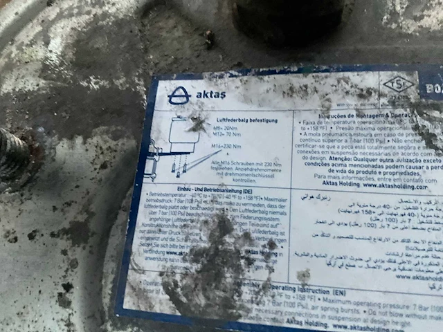 3 luchtbalgen/zakken aktas - afbeelding 2 van  7