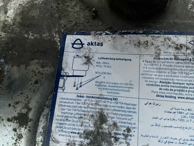 3 luchtbalgen/zakken aktas - afbeelding 3 van  7